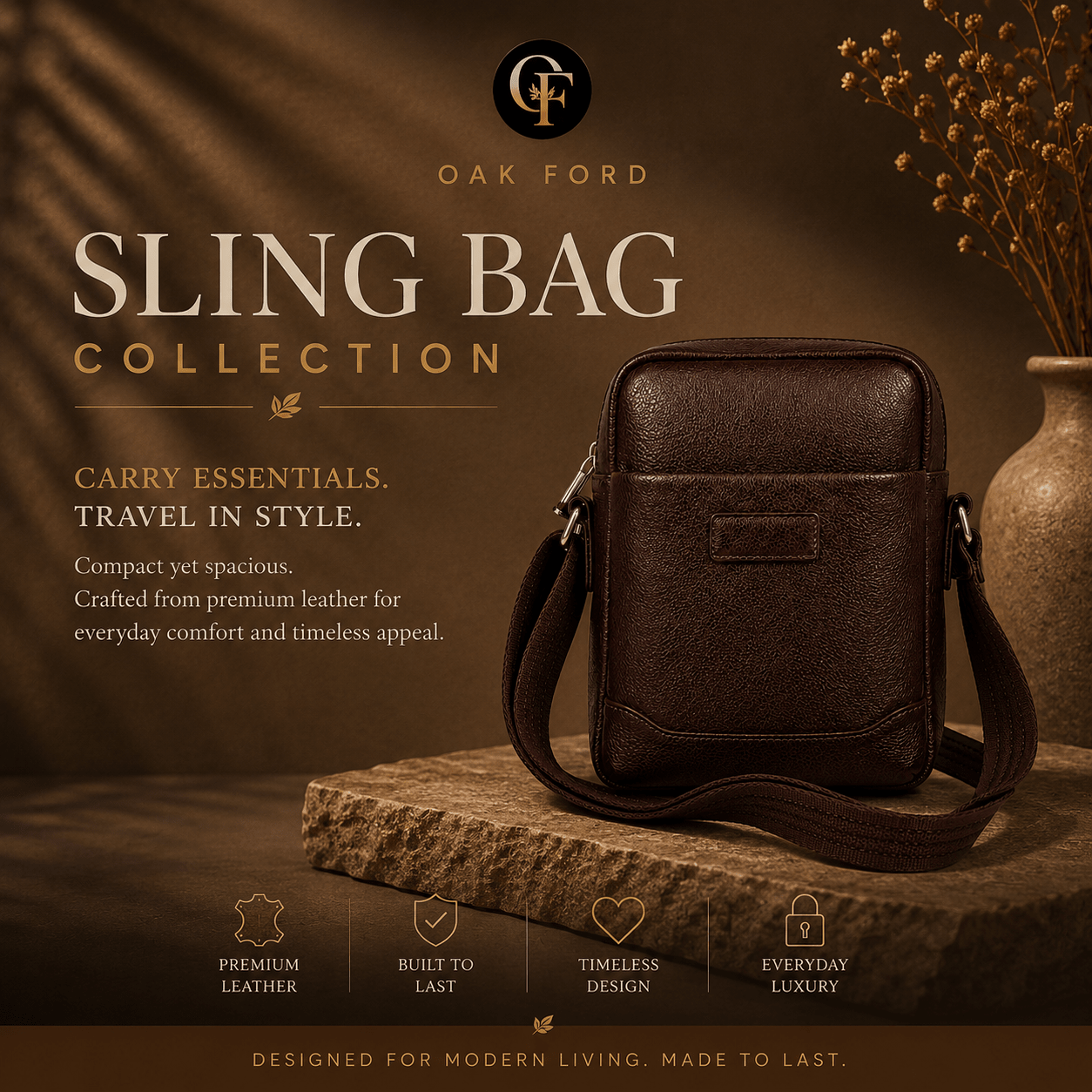 SLING BAG COLLECTION - OAK FORD