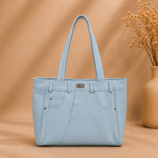 OAK FORD Crock Front Signature Handbag - OAK FORD